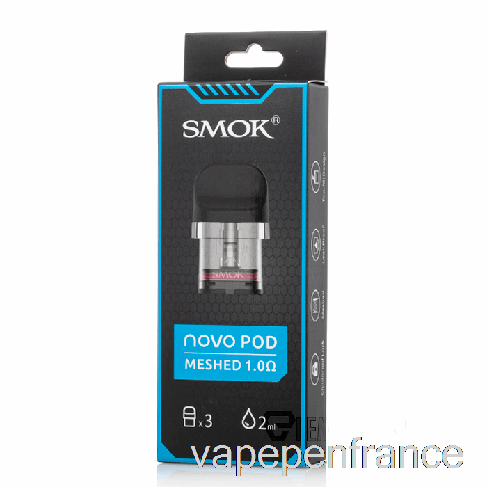 Smok Novo Cartouches De Remplacement Pour Dosettes 1,0 Ohm Novo Mesh Pods Vape Pen